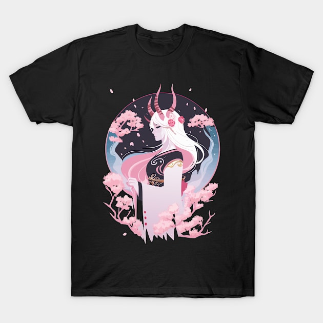 Demon japanese fantasy T-Shirt by ralfjohnson